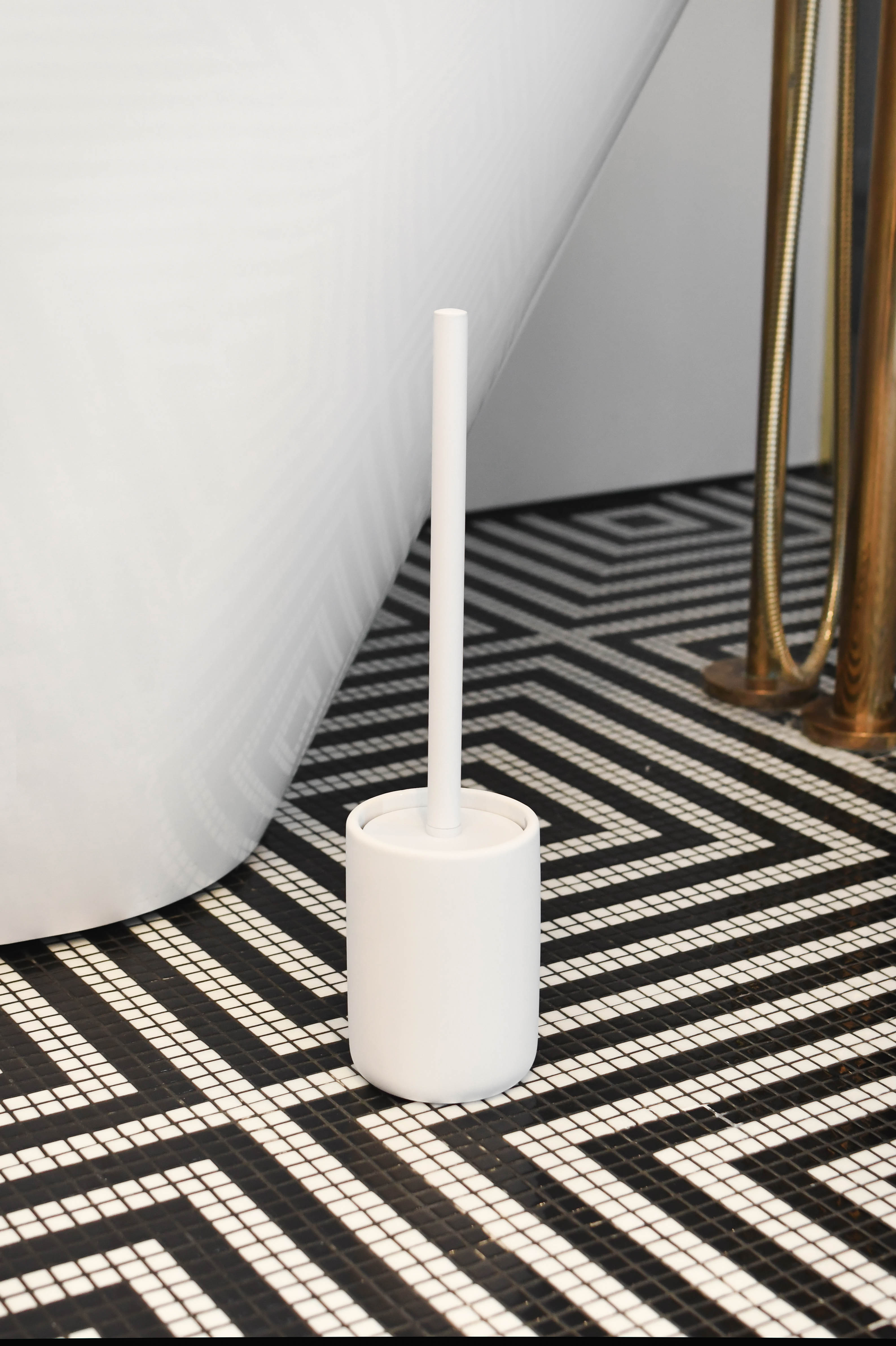 Ceramic Smooth toiletbørste - hvid